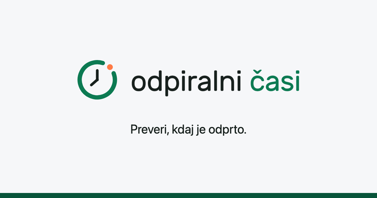 Odpiralni Časi website preview